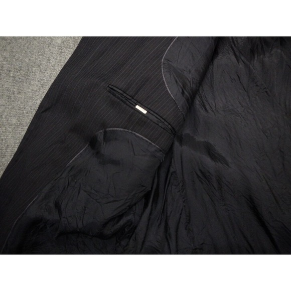 Brooks Brothers 346 Blazer Jacket 46L Navy Blue Single Breasted 2 Button Wool - Picture 8 of 16
